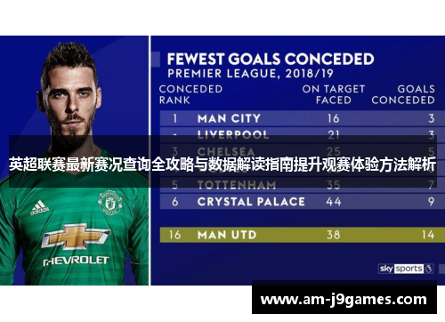 英超联赛最新赛况查询全攻略与数据解读指南提升观赛体验方法解析